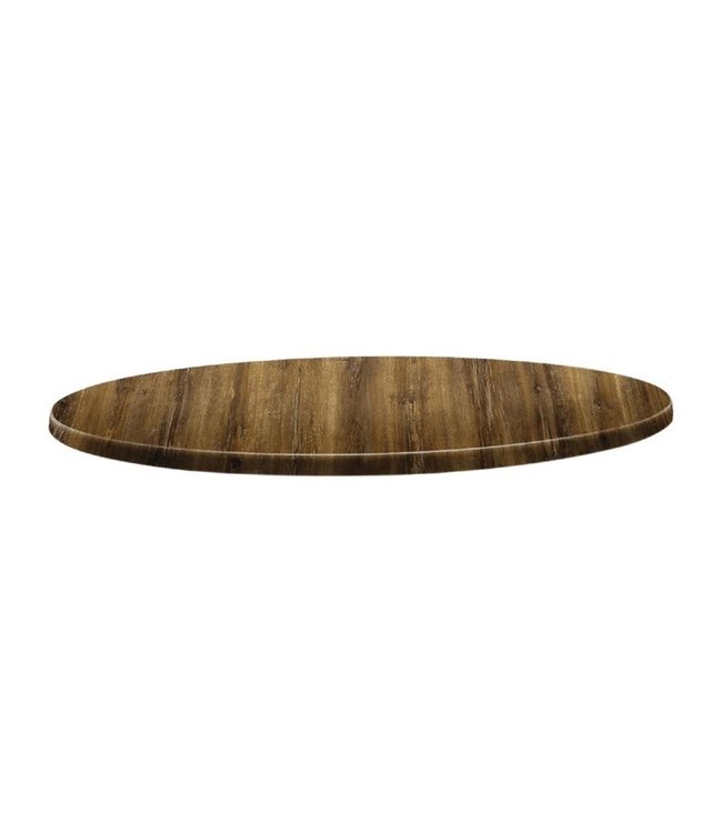 Tafelblad rond (div af: 600-800 mm) kersenhout Classic Line - Topalit