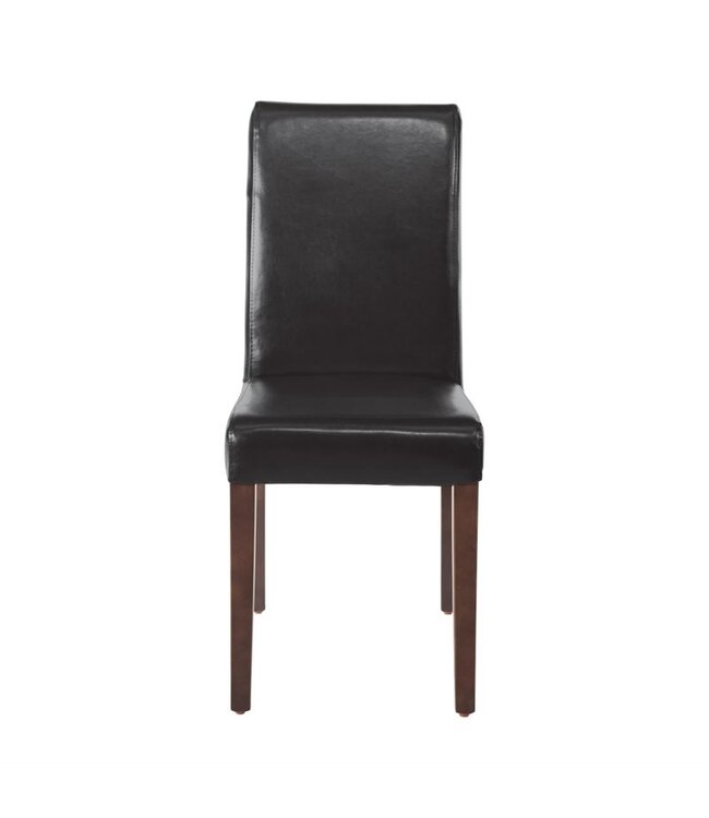 Stoel zwart 405 x 500 x 940 mm - Kunstleder | prijs & verp per  2 stuks