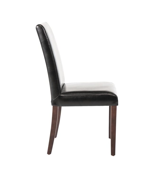 Stoel zwart 405 x 500 x 940 mm - Kunstleder | prijs & verp per  2 stuks