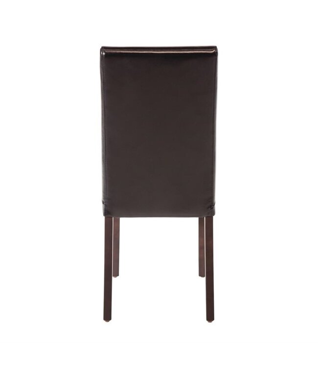 Stoel zwart 405 x 500 x 940 mm - Kunstleder | prijs & verp per  2 stuks