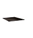 Tafelblad vierkant wengé 700 x 700 mm hout - Topalit Smartline