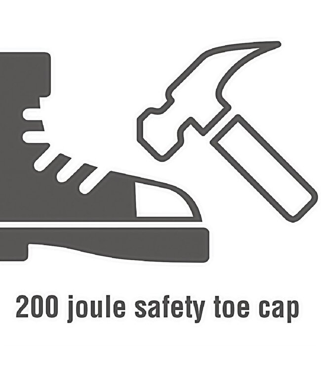 Veiligheidsschoen sneaker zwart (div maten: 39-46) - Slipbuster