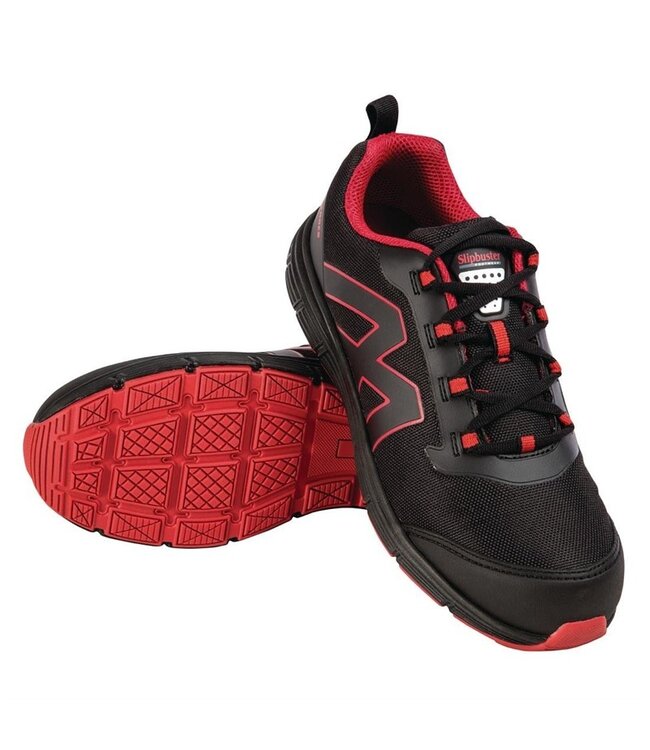 Veiligheidsschoen mesh zwart (div maten: 38-44) - Slipbuster