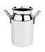 Melkbus mini medium 12 cl 75 x 50 x 80 mm roestvrijstaal - Fusion plus