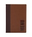 Securit Menumap Trendy A5 bruin 148 x 210 mm kunstleer - Securit