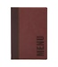 Securit Menumap Trendy A5 wijnrood 180 x 5 x 249 mm kunstleer - Securit