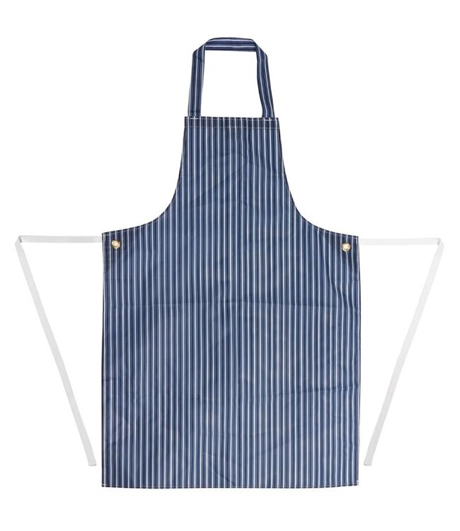 Schort waterdicht blauw-wit gestreept 711 x 1016 mm - Whites