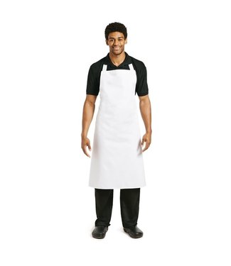 Whites Chefs Clothing Halterschort wit 915 x 1066 mm XL - Whites