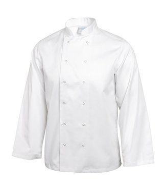 Whites Chefs Clothing Koksbuis wit lange mouw unisex (div maten: XS - XXL) - White Vegas