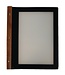 Securit Menumap hout A4 zwart 260 x 20 x  320 mm hout  - Securit