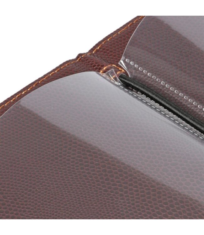 Menumap Trendy A4 wijnrood 245 x 5 x 339 mm kunstleer - Securit