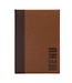 Securit Menumap Trendy A4 bruin 260 x 320 mm kunstleer - Securit