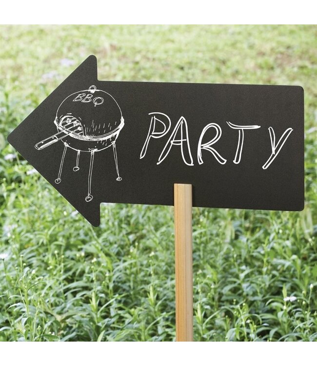 Krijtbord pijl met stift 500 x 20 x 570 mm - Securit