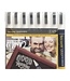 Securit Krijtstift punt 6 mm set 8 stuks wit - Securit