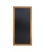 Securit Wandbord lang 560 x 1200 mm teak effect - Securit