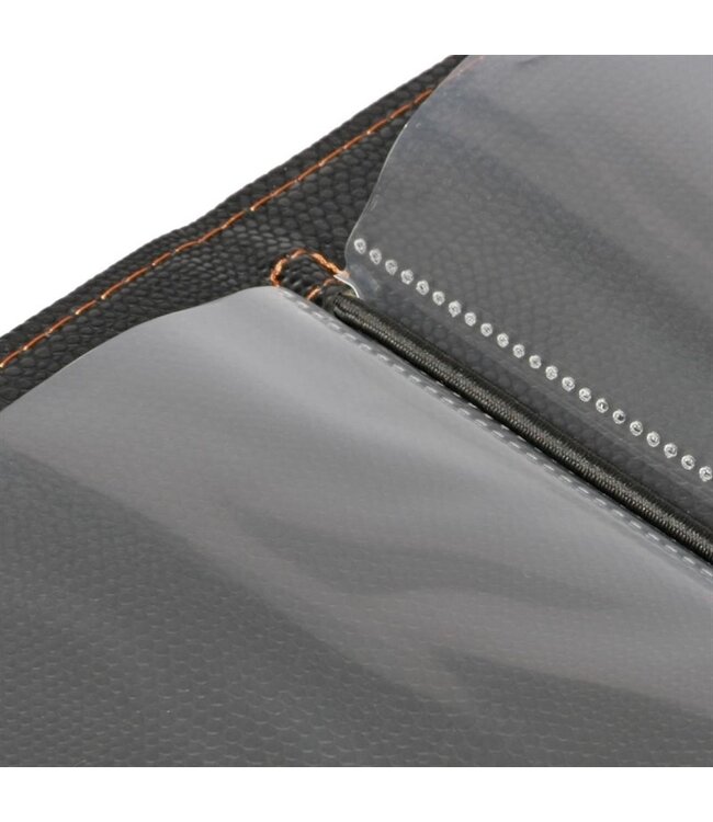 Menumap Trendy A4 zwart 180 x 5 x 247 mm kunstleer - Securit