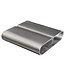 Fusion plus Menukaarthouder rechthoekig  80 x 78 x 18 mm roestvrijstaal - Fusion plus