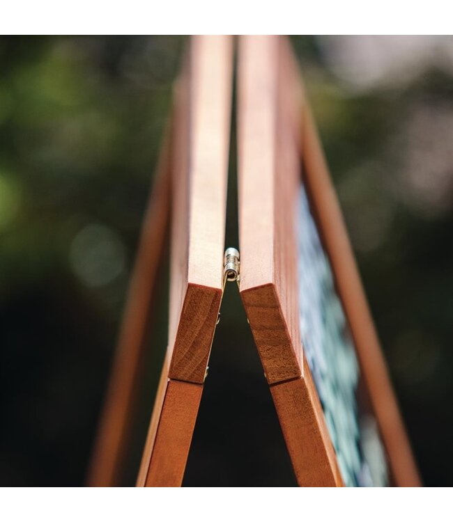 Krijtbord - stoepbord 500 x 800 mm houten frame - Fusion plus