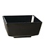 Kom vierkant zwart 3 cl 55 x 55 x 30 mm Float melamine - APS