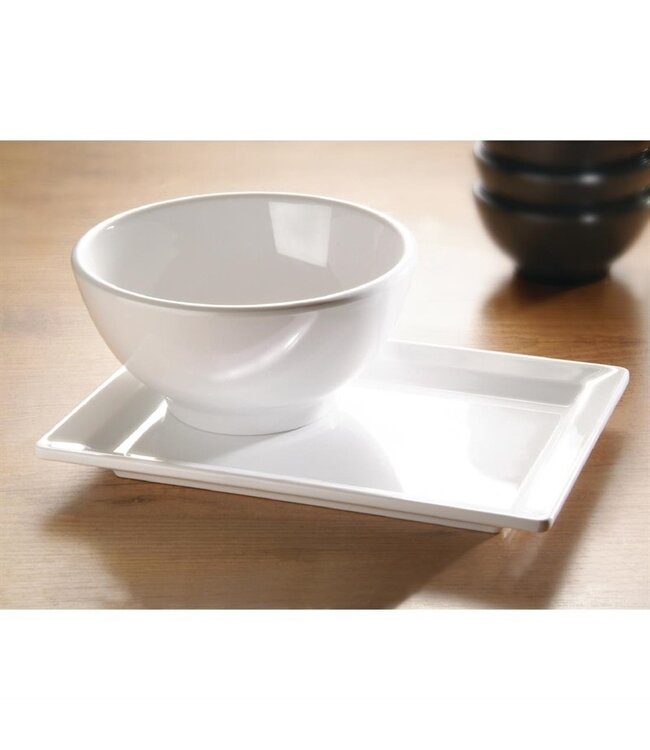 Kom rond wit 30 cl 130 x 65 mm Pure melamine - APS