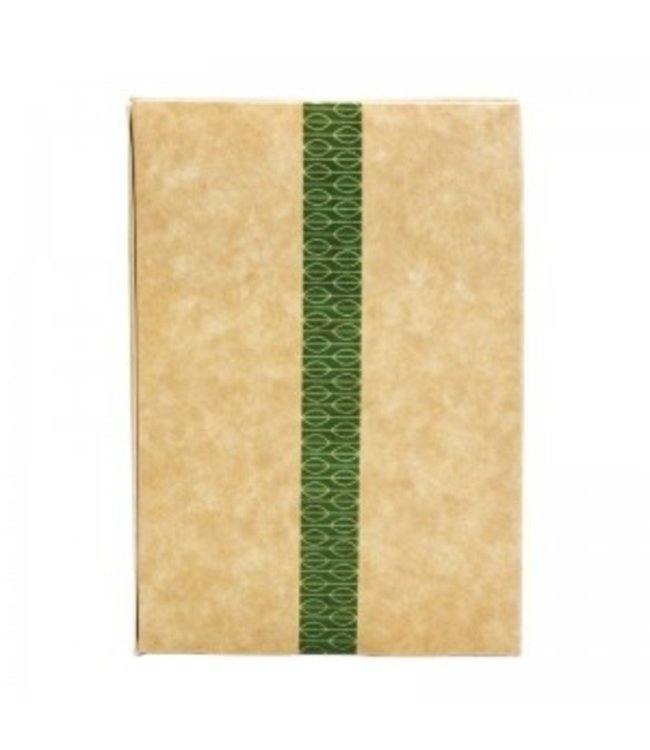 Wrap/Tortilladoos karton/PLA met venster 70 x 78 x  130 mm - Vegware | prijs & verp per 500 stuks