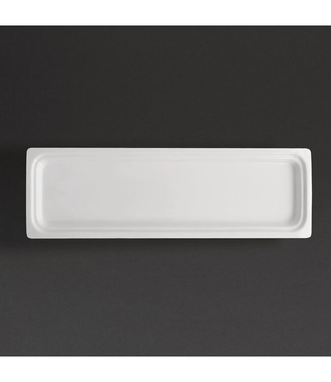 Schaal 2/4GN 530 x 162 x 30 mm Whiteware - Fusion plus