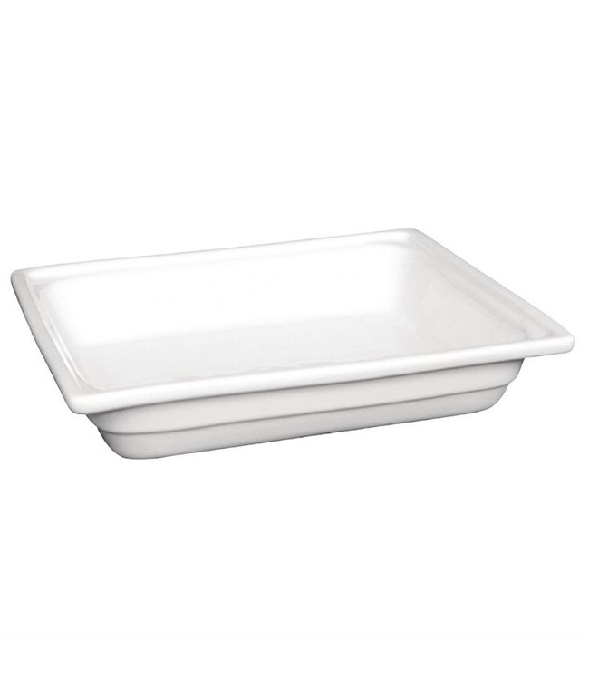 Schaal 1/2GN 330 x 270 x 65 mm Whiteware - Fusion plus