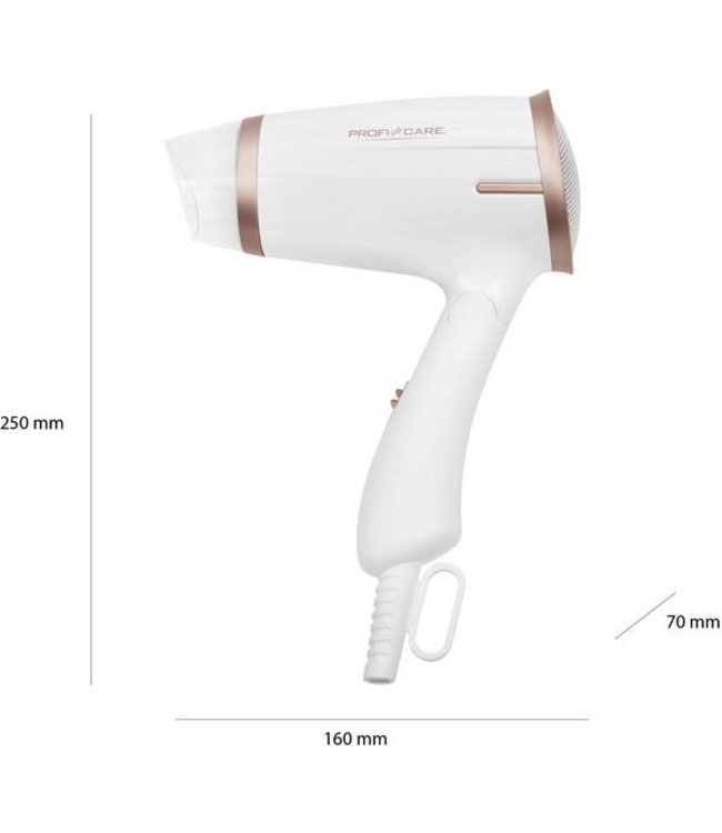 Haardroger 2 standen wit