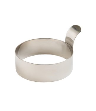 Fusion basic Eierbakring 75 x 26 mm roestvrijstaal - Fusion basic