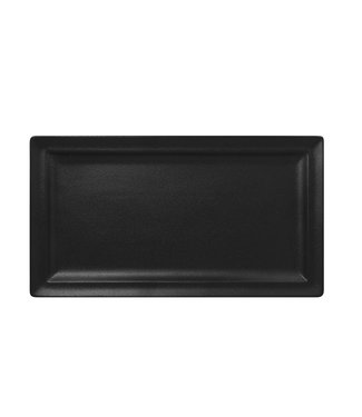 RAK Bord plat rechthoekig 380 x 210 mm black Neofusion - RAK | prijs & verp per 6 stuks