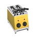 Milan Toast Tosti apparaat 2-tangs goud - Milan Toast
