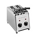 Milan Toast Tosti apparaat 2-tangs rvs - Milan Toast