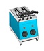 Milan Toast Tosti apparaat 2-tangs blauw - Milan Toast
