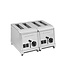 Milan Toast Toaster 4 sleuven rvs - Milan Toast