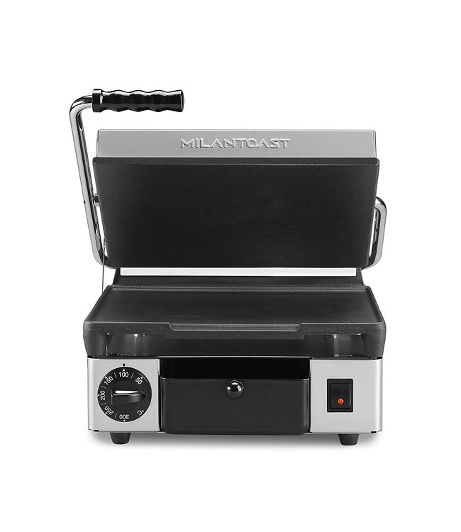 Contactgrill medium glad 310 x 380 x 170 mm - Milan Toast