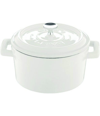 LAVA Casserole mini rond 35 cl  Ø 100 mm wit/zwart - LAVA