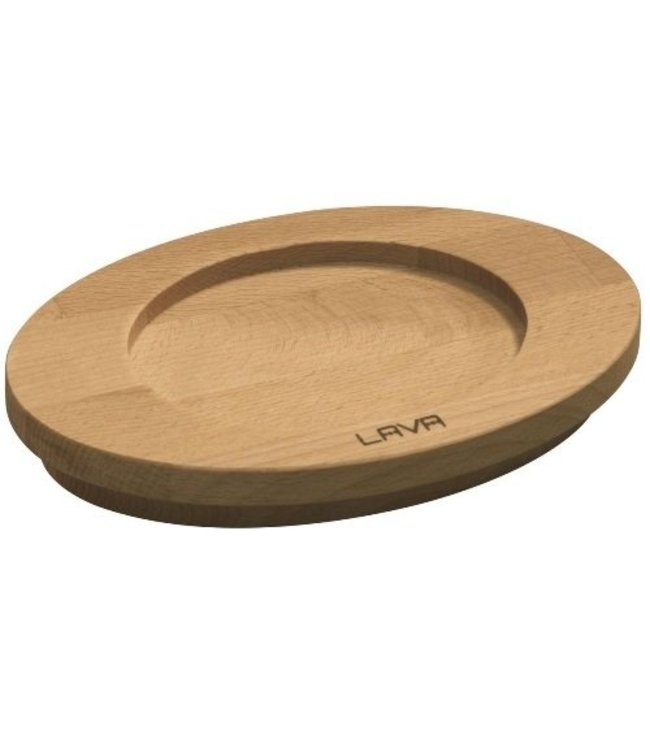 Onderzetter voor mini casserole Ø 100- 120 mm 150 x 180 x 18 mm - LAVA