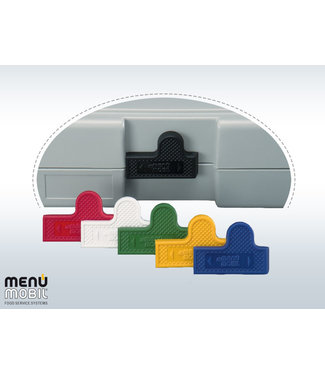 MenuMobil Schuifsluiting zwart tbv box - MenuMobil Nog 102 stuks beschikbaar OUTLET !!