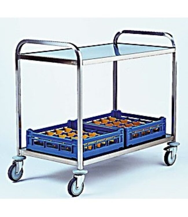 Serveerwagen Cetriolo-2 1179 x 680 x 1011 mm uitw. - Credo