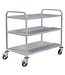 Credo Serveerwagen SW 7x5-3 770 x 570 x 953 mm uitw. - Credo