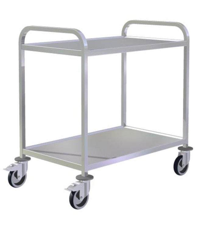 Serveerwagen SW 9x6-2 970 x 620 x 953 mm uitw. - Credo