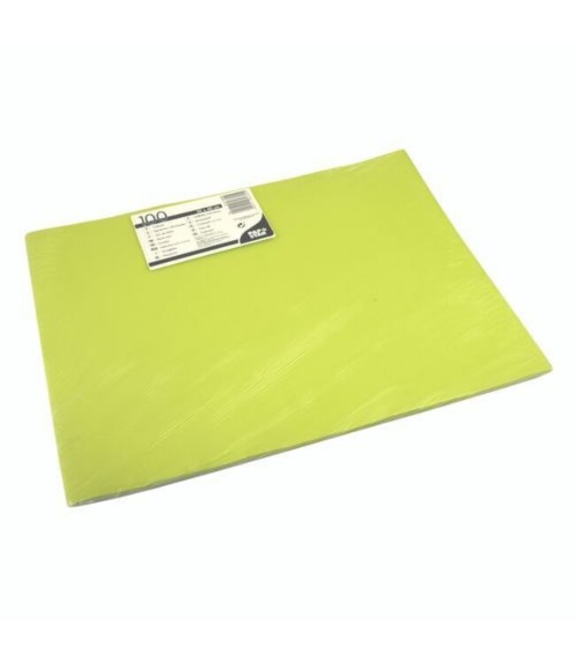 Placemat 400 x 300 mm limoengroen - Papier | prijs & verp per 1.000 stuks