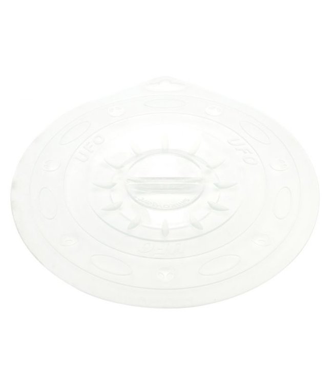 Deksel universeel 250 mm silicone transparant - Silikomart UFO Nog 1 beschikbaar OUTLET !!