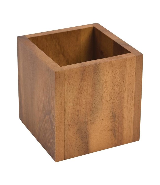 Tafelbak vierkant 100 x 100 x 100 mm Woodware hout - T&G