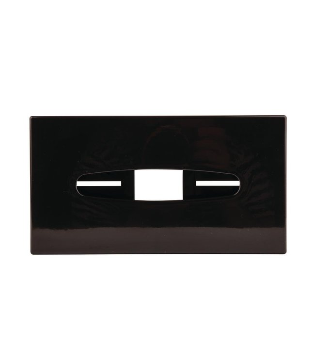 Tissue box zwart - Kunststof