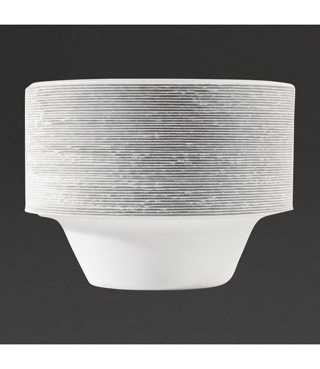 Kom composteerbaar bagasse suikerriet 30 cl 151 mm - Fiesta Green | prijs & verp per 50 stuks