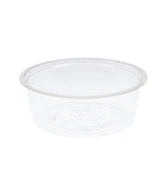 Deksel disp PLA voor sausbakje 5,9 cl 73 x 7 mm - Vegware | prijs & verp per 2.000 stuks