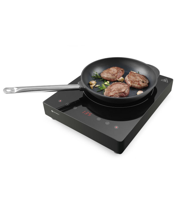 Inductiekookplaat Black Line 337 x 417 x 85 mm 230V / 3500W