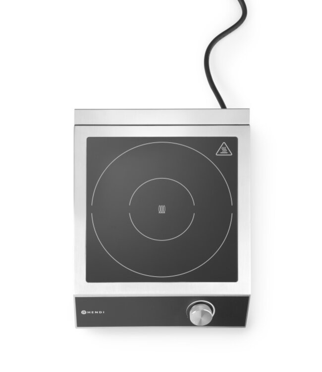 Inductiekookplaat manuele bediening 327 x 425 x 100 mm 230V / 3500 W