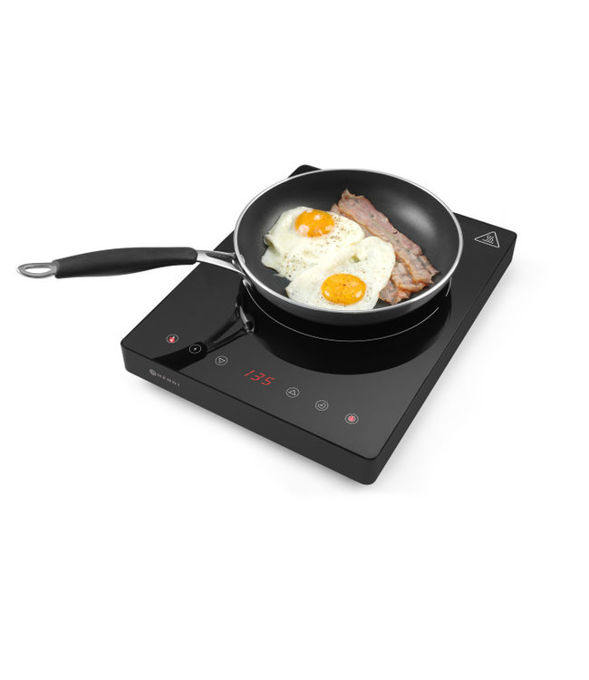 Inductiekookplaat Black Line 293 x 373 x 56 mm 230V / 2000W